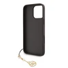 Guess 4G Charm Apple iPhone 16 Pro Max Tone on Tone dėklas telefonui rudos spalvos