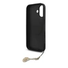 Guess 4G Charm dėklas skirtas Apple iPhone 17 Tone on Tone pilkos spalvos