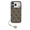 Guess 4G Charm dėklas skirtas Apple iPhone 17 Pro Tone on Tone rudos spalvos