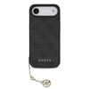 Guess 4G Charm dėklas skirtas Apple iPhone 17 Air Tone on Tone pilkos spalvos