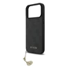 Guess 4G Charm dėklas skirtas Apple iPhone 17 Pro Max Tone on Tone pilkos spalvos