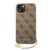 Dėklas Guess GUHCP14MGF4GBR iPhone 14 Plus 6,7" brzowy/ruda hardcase 4G Charms Collection