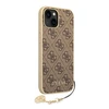 Dėklas Guess GUHCP14MGF4GBR iPhone 14 Plus 6,7" brzowy/ruda hardcase 4G Charms Collection