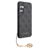 Samsung Galaxy S24 Plus Guess Dėklas 4G Charms Collection (GUHCS24MGF4GGR) juodos spalvos