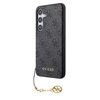 Samsung Galaxy S24 Plus Guess Dėklas 4G Charms Collection (GUHCS24MGF4GGR) juodos spalvos