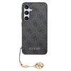 Samsung Galaxy S24 Plus Guess Dėklas 4G Charms Collection (GUHCS24MGF4GGR) juodos spalvos