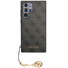 Samsung Galaxy S24 Ultra Guess Dėklas 4G Charms Collection (GUHCS24LGF4GGR) juodos spalvos