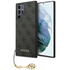Samsung Galaxy S24 Ultra Guess Dėklas 4G Charms Collection (GUHCS24LGF4GGR) juodos spalvos