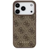 Guess 4G Classic dėklas skirtas Apple iPhone 17 Pro rudos spalvos