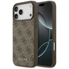 Guess 4G Classic - dėklas skirtas Apple iPhone 17 Pro Max ruda