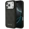 Guess 4G Classic dėklas skirtas Apple iPhone 17 Pro juodos spalvos