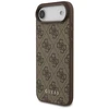 Guess 4G Classic dėklas skirtas Apple iPhone 17 Air rudos spalvos