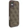 Guess 4G Classic dėklas skirtas Apple iPhone 17 rudos spalvos