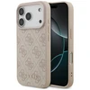Guess 4G Classic dėklas skirtas Apple iPhone 17 Pro rožinės spalvos