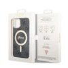 Dėklas Guess GUHMP14SH4STK iPhone 14 6.1" juoda/juodas hardcase 4G MagSafe