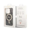 Dėklas GUESS GUHMP14LH4STK IPHONE 14 PRO 6.1 "Juodas/Juodas HARDCASE 4G MAGSAFE