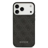 Guess 4G MagSafe dėklas skirtas Apple iPhone 17 Pro Max juodos spalvos