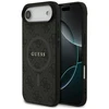 Dėklas Guess 4G Ring Classic Logo MagSafe case for iPhone 17 Air - juodas