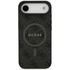 Dėklas Guess 4G Ring Classic Logo MagSafe case for iPhone 17 Air - juodas