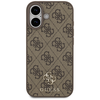 GUESS dėklas, skirtas IPHONE 17, suderinamas su „MagSafe GUHMP17SP4SM4MW“ (PU 4G Small 4G ir Classic), rudas
