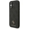 GUESS dėklas, skirtas IPHONE 17, suderinamas su „MagSafe GUHMP17SP4SM4MK“ (PU 4G Small 4G ir Classic), juodas
