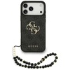 Guess 4G Strap 4G Classic Logo dėklas skirtas Apple iPhone 17 Pro Max juodos spalvos