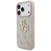 Guess 4G Strap 4G Classic Logo dėklas skirtas Apple iPhone 17 Pro rožinės spalvos