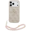 Guess 4G Strap 4G Classic Logo dėklas skirtas Apple iPhone 17 Pro Max rožinės spalvos