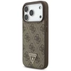 Original dėklas GUESS 4G Strap Triangle Logo MagSafe skirtas Apple iPhone 17 Pro rudos spalvos