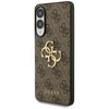 Dėklas Guess Big 4G Logo Classic Logo skirta Samsung Galaxy S25 Edge rudos spalvos