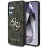Guess Big 4G Logo Classic Logo Samsung Galaxy S25 Plus dėklas telefonui rudos spalvos