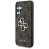 Guess Big 4G Logo Classic Logo Samsung Galaxy S25 Plus dėklas telefonui rudos spalvos
