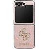 Guess Big 4G Logo Classic Logo dėklas skirtas Samsung Galaxy Z Flip7 rožinės spalvos