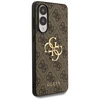 Dėklas Guess Big 4G Logo Classic Logo skirta Samsung Galaxy S25 Edge rudos spalvos
