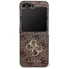 Guess Big 4G Logo Classic Logo dėklas skirtas Samsung Galaxy Z Flip7 rudos spalvos