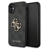 Dėklas Apple iPhone 11 Guess Big Metal Logo GUHCN614GMGGR juodos spalvos