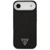 „Guess“ blizgantis trikampio formos logotipo „MagSafe“ dėklas, skirtas „iPhone 17 Air“ – Juodas