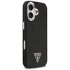 „Guess“ blizgantis trikampio formos logotipo „MagSafe“ dėklas, skirtas „iPhone 17“ – Juodas