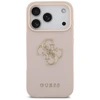 Original dėklas GUESS Grained Big 4G & Classic Logo skirtas Apple iPhone 17 Pro pink