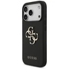 Original dėklas GUESS Grained Big 4G & Classic Logo skirtas Apple iPhone 17 Pro juodos spalvos
