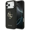 Original dėklas GUESS Grained Big 4G & Classic Logo skirtas Apple iPhone 17 Pro Max juodos spalvos