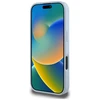 Guess Grained Big 4G Logo Small Classic Logo Apple iPhone 16 Pro Max dėklas telefonui mėlynos spalvos