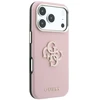 Dėklas Guess Grained & Big Resin Logo do iPhone 18 Pro Max / 17 Pro Max rožinė