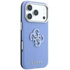 Dėklas Guess Grained & Big Resin Logo do iPhone 18 Pro Max / 17 Pro Max mėlyna