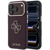 Dėklas Guess Grained & Big Resin Logo case for iPhone 18 Pro / 17 Pro burgundy