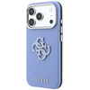 Dėklas Guess Grained & Big Resin Logo do iPhone 18 Pro Max / 17 Pro Max mėlyna