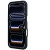 Dėklas Guess Grained & Big Resin Logo do iPhone 18 Pro Max / 17 Pro Max mėlyna