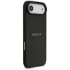 Guess Grained Ring MagSafe - dėklas skirtas Apple iPhone Air juodas