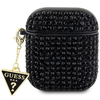 Apple AirPods Guess Hardcase Rhinestone Triangle (GUA2HDGTPK) ausinių dėklas juodos spalvos