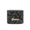 Dėklas Guess GUACAPPUNSSMLBK AirPods Pro dangtelis juodas/juodas Python Collection